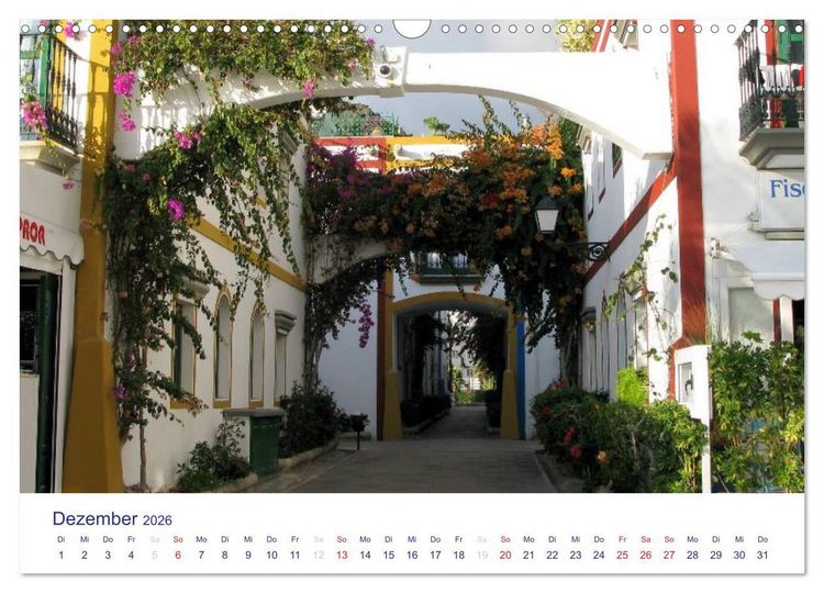 Produktbild: Die Canarischen Inseln - Gran Canaria (Wandkalender 2026 DIN A3 quer), CALVENDO Monatskalender