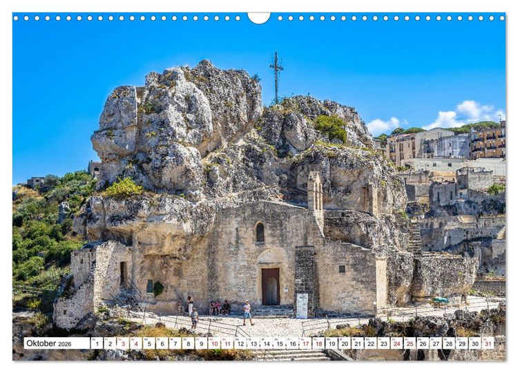 Produktbild: Matera - Die Stadt der Sassi (Wandkalender 2026 DIN A3 quer), CALVENDO Monatskalender