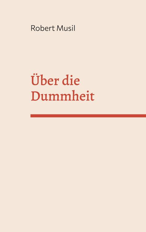 Produktbild: &Uuml;ber die Dummheit