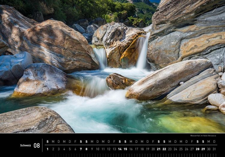 Produktbild: Schweiz Premiumkalender 2027