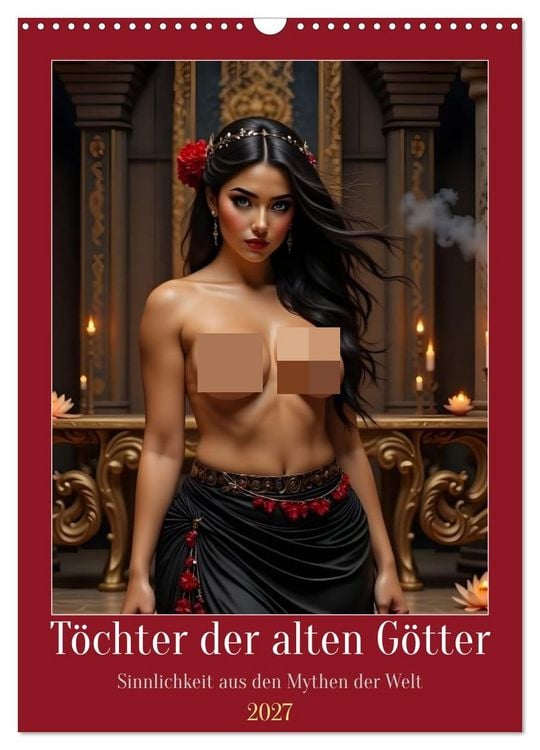 Produktbild: T&ouml;chter der alten G&ouml;tter (Wandkalender 2027 DIN A3 hoch), CALVENDO Monatskalender