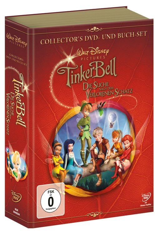 Produktbild: TinkerBell - Die Suche nach dem verlorenen Schatz - Collector's DVD (+ Buch)
