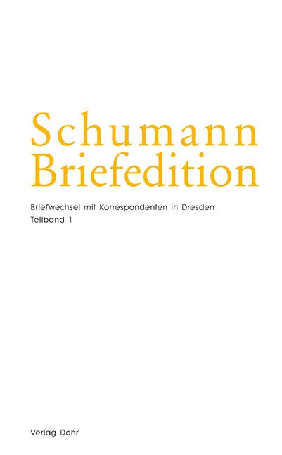 Produktbild: Schumann-Briefedition / Schumann-Briefedition II.22