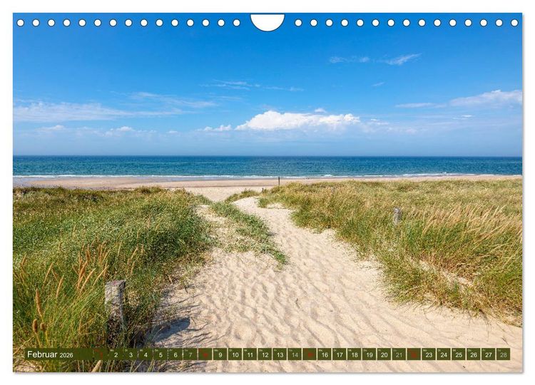 Produktbild: Magisches Sylt. Bezaubernde Landschaft (Wandkalender 2026 DIN A4 quer), CALVENDO Monatskalender