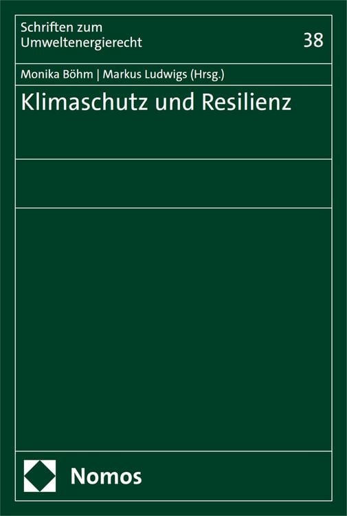 Produktbild: Klimaschutz und Resilienz