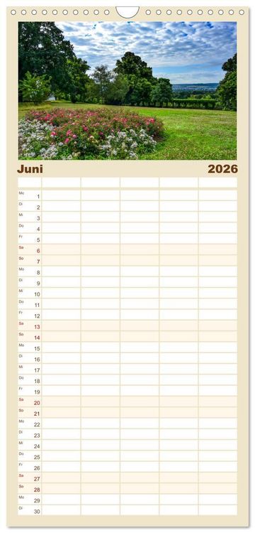 Produktbild: Familienplaner 2026 - Kassel begeistert mit 5 Spalten (Wandkalender, 21 x 45 cm) CALVENDO