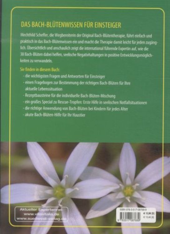 Die Original Bach-Blütentherapie für Einsteiger