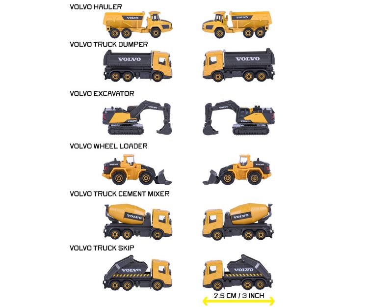 Produktbild: Volvo Construction Premium, 6-sort.