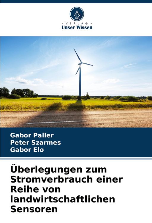 Produktbild: &Uuml;berlegungen zum Stromverbrauch einer Reihe von landwirtschaftlichen Sensoren