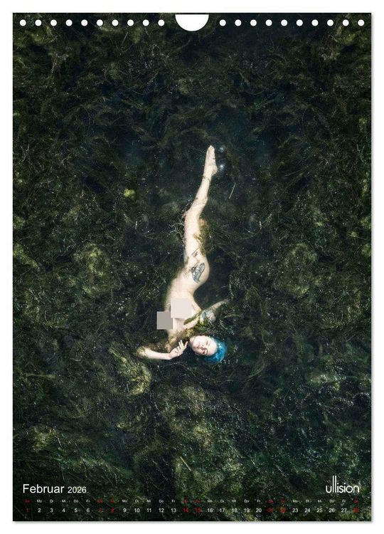 Produktbild: Akt im Wasser - sinnliche Nymphen (Wandkalender 2026 DIN A4 hoch), CALVENDO Monatskalender