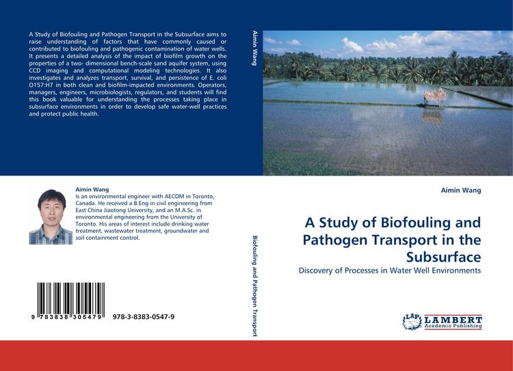 Produktbild: A Study of Biofouling and Pathogen Transport in the Subsurface