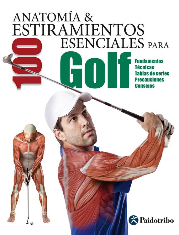 Produktbild: Anatom&iacute;a & 100 estiramientos para Golf (Color)