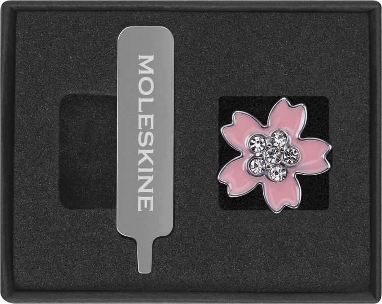 Produktbild: Moleskine Notizbuch Sakura Pin Kristallblume