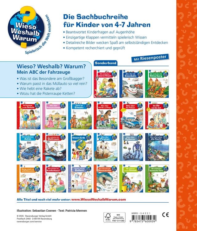 Produktbild: Wieso? Weshalb? Warum? Sonderband - Mein ABC der Fahrzeuge