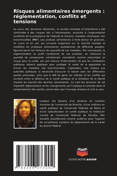 Produktbild: Risques alimentaires &eacute;mergents : r&eacute;glementation, conflits et tensions