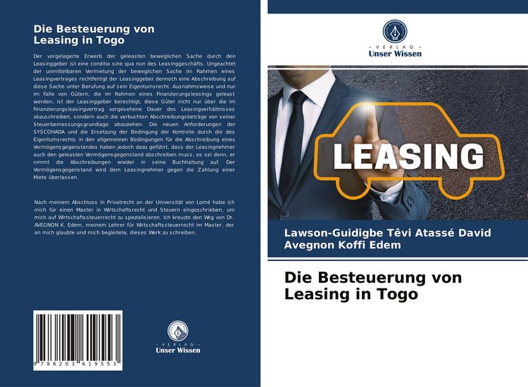 Produktbild: Die Besteuerung von Leasing in Togo