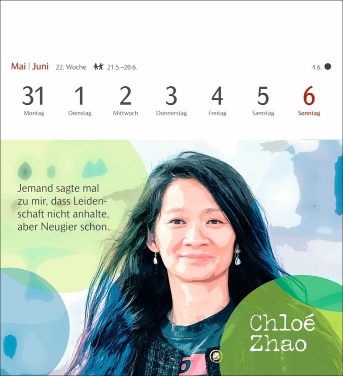 Produktbild: Starke Frauen Postkartenkalender 2027 - Kalender mit 53 Karten