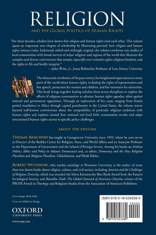 Produktbild: Religion and the Global Politics of Human Rights
