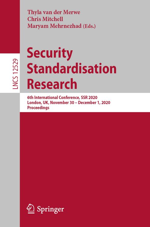 Produktbild: Security Standardisation Research