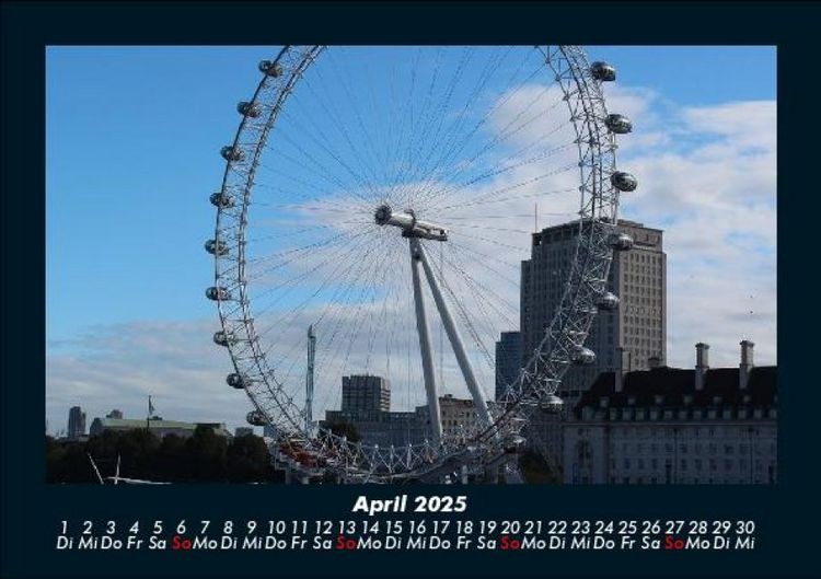 Produktbild: London - Impressionen 2025 Fotokalender DIN A5