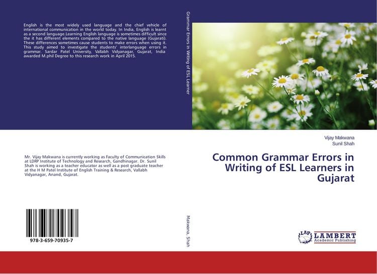 Produktbild: Common Grammar Errors in Writing of ESL Learners in Gujarat