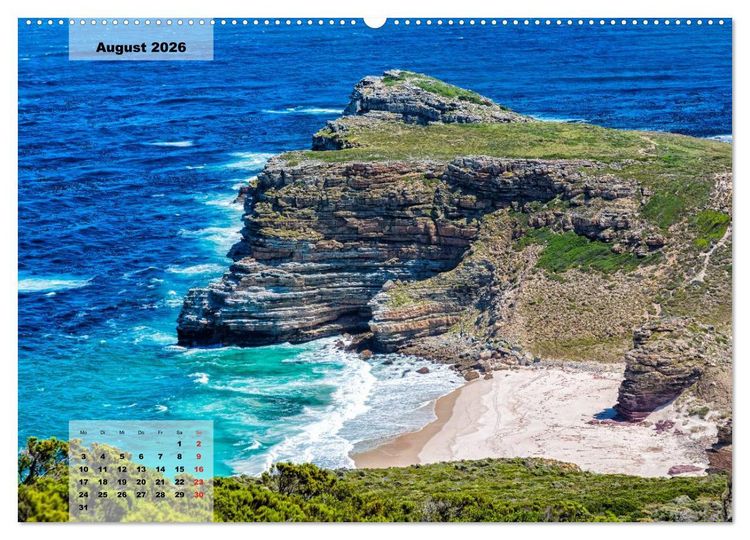 Produktbild: S&uuml;dafrika &ndash; Kapstadt und Westkap (hochwertiger Premium Wandkalender 2026 DIN A2 quer), Kunstdruck in Hochglanz