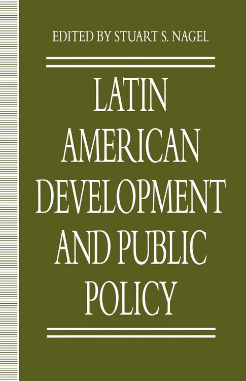 Produktbild: Latin American Development and Public Policy