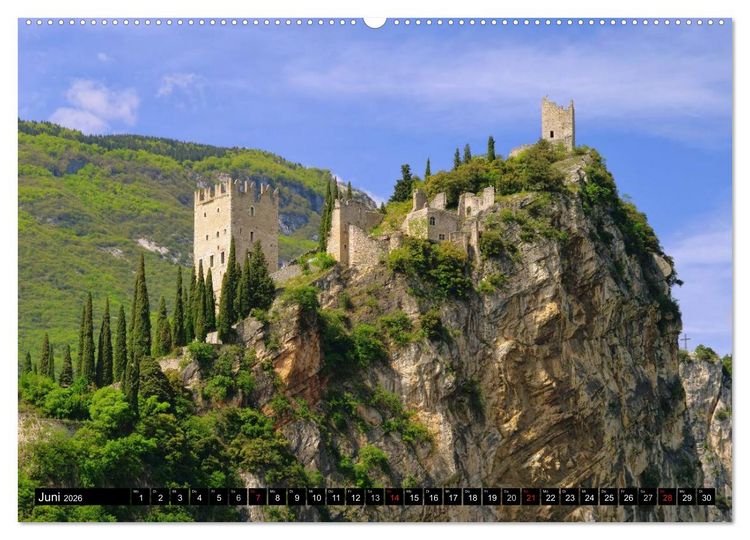 Produktbild: Gardasee (Wandkalender 2026 DIN A2 quer), CALVENDO Monatskalender