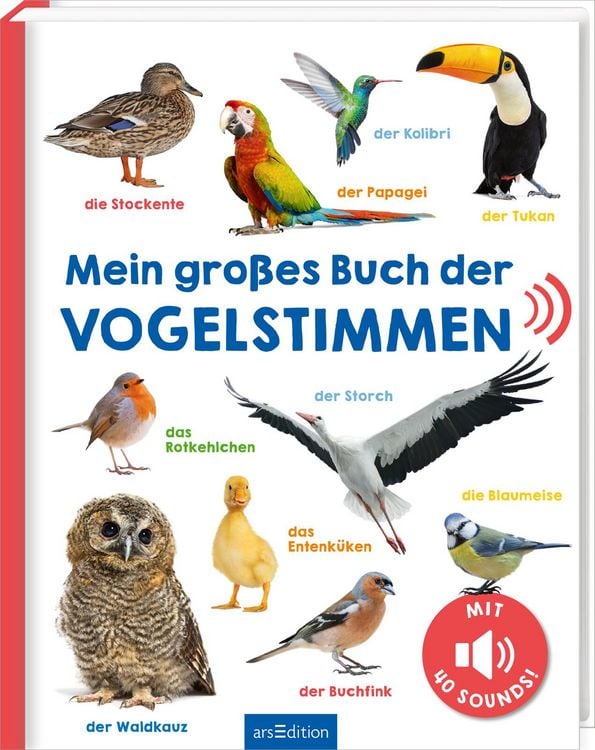 Produktbild: Mein gro&szlig;es Buch der Vogelstimmen