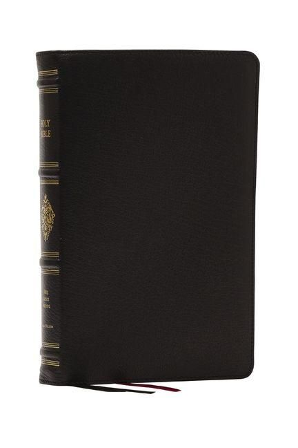 Produktbild: KJV, Personal Size Reference Bible, Sovereign Collection, Black Premium Goatskin Leather, Premier Collection, Comfort Print