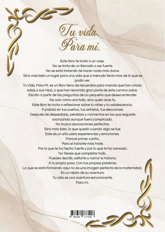 Produktbild: Tu vida. Para m&iacute;.