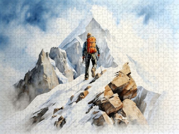 Produktbild: CALVENDO Puzzle Ein Motiv aus dem Kalender "Die Magie der Bergwelt" | 2000 Teile Lege-Gr&ouml;&szlig;e 90x67cm Foto-Puzzle f&uuml;r gl&uuml;ckliche Stunden