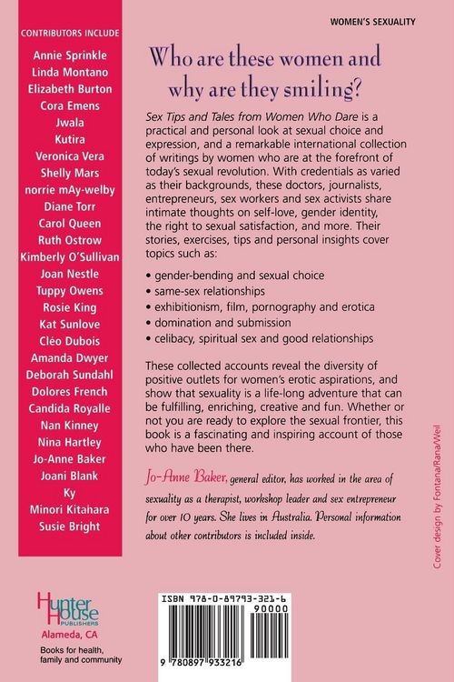 Produktbild: Sex Tips and Tales from Women Who Dare