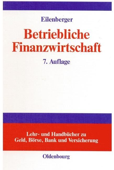 Produktbild: Betriebliche Finanzwirtschaft