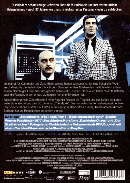 Produktbild: Welt am Draht [2 DVDs]