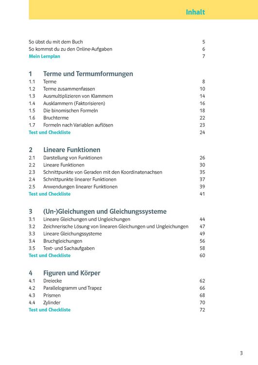 Produktbild: Klett KomplettTrainer Gymnasium Mathematik 8. Klasse