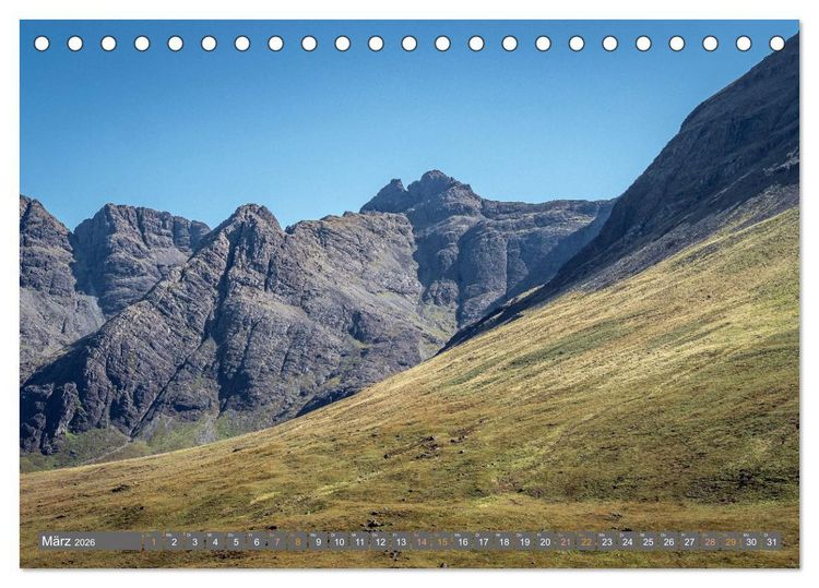 Produktbild: The fantastic Isle of Skye (Tischkalender 2026 DIN A5 quer), CALVENDO Monatskalender