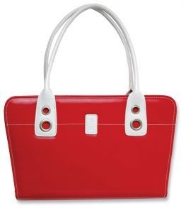 Produktbild: Nautical Patent Leather Large Red Bible Cover