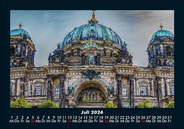 Produktbild: Berlin 2026 Fotokalender DIN A5