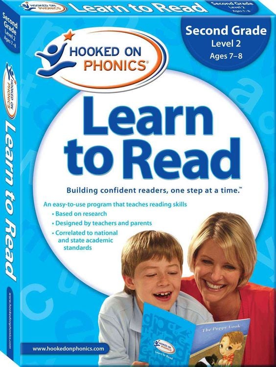 Produktbild: Hooked on Phonics Learn to Read Second Grade