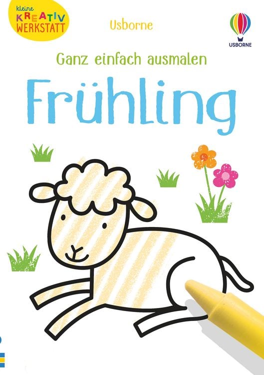 Produktbild: Kleine Kreativ-Werkstatt - Ganz einfach ausmalen: Fr&uuml;hling