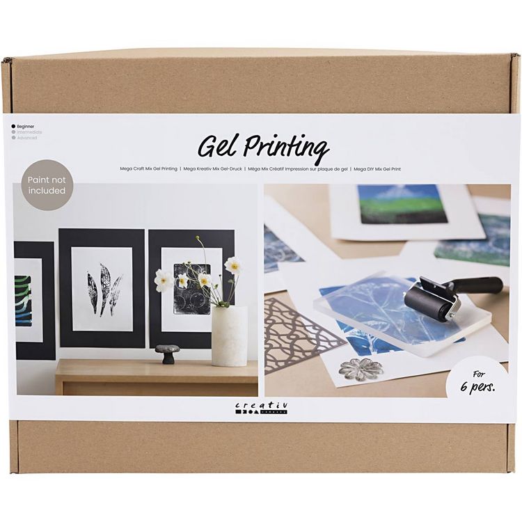 Produktbild: Creativ Company Mega Kreativ Mix Gel-Druck