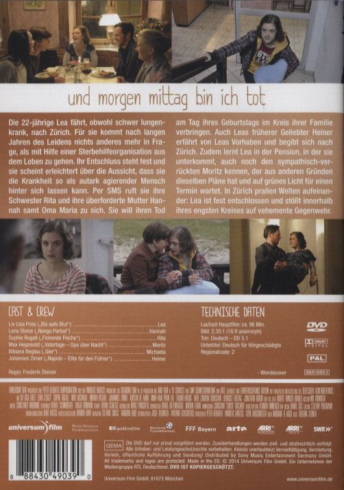 Produktbild: Und morgen Mittag bin ich tot