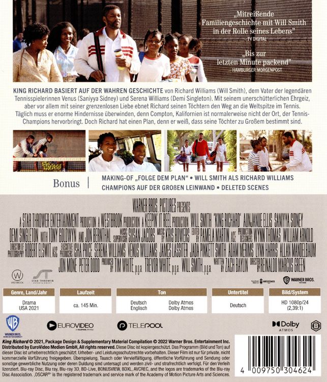 Produktbild: King Richard (Blu-ray)