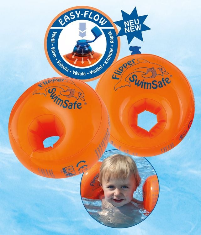 Flipper Schwimmflügel, orange