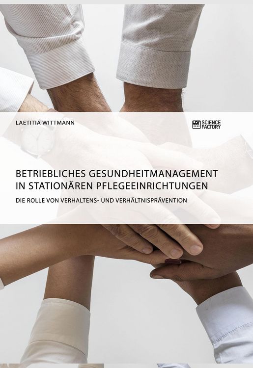 Produktbild: Betriebliches Gesundheitmanagement in station&auml;ren Pflegeeinrichtungen