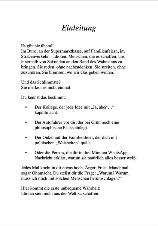 Produktbild: Wie Man mit Idioten Umgeht