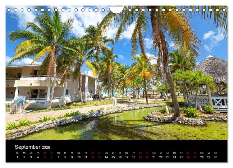 Produktbild: Kuba Varadero 2026 Leben im Paradies (Wandkalender 2026 DIN A4 quer), CALVENDO Monatskalender