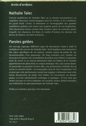 Produktbild: Paroles gel&eacute;es
