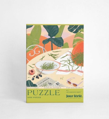 Produktbild: Les haricots verts : puzzle 1000 pi&egrave;ces